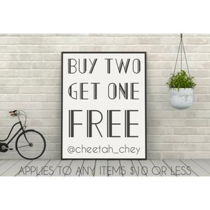 🔆 (read me) Buy Two Get One Free! ✨